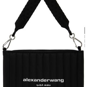 Alexander Wang Black Elite Tech Shoulder Bag